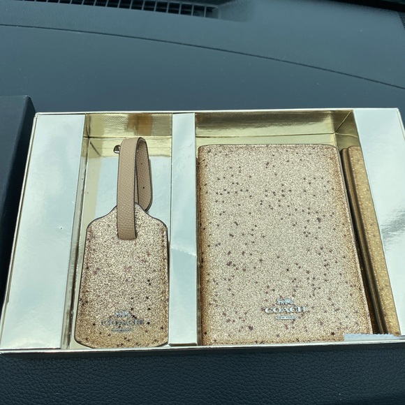 Coach Glitter Travel Set